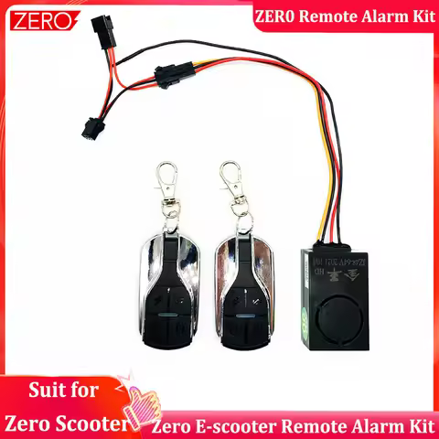 Zero Scooter Remote Alarm Kit for Zero 8/9/10 Zero 8X/10X/11X Electric Scooter Anti-theft Alarm Zero