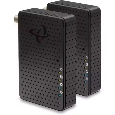 MoCA 2.5 Adapter Kit 2-Pack 2.5Gbps Ethernet Over Coax for Mesh WiFi Multi-Gig Wired Backhaul Stream