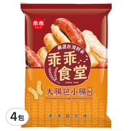 乖乖 乖乖食堂米果 大腸包小腸風味  4包  60g