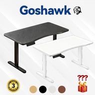 Curve Standing Desk Gaming Table Ergonomic Computer Table Electric Lifting Table
