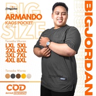 Jumbo Pocket T-Shirt for Men and Women xxxl xxxxl Original Plain T-Shirt JordanBIG 5xl 6xl 7xl 8xl