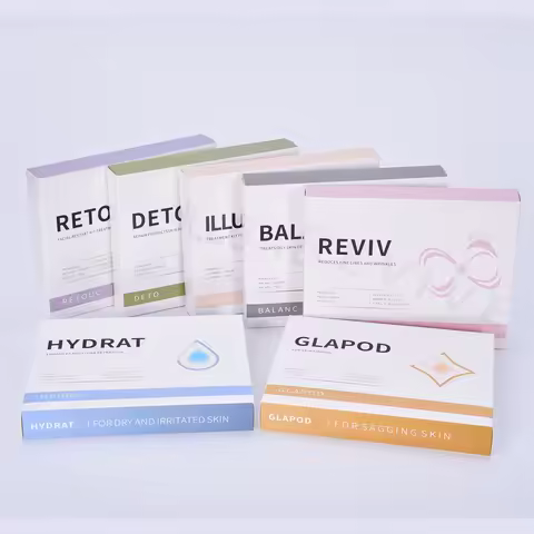 Newest 7 Type CO2 Oxygen Bubble Kit Skin Care Oxygen Pods CO2 Oxygen Capsule Skin Exfoliation Tighte