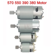 Children's electric car DC motor, kid's ride on car high speed motor,baby toy car engine RS550 RS390