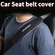 2pcs Car Seat Belt Cover Universal Leather Car Safety Belt Auto Shoulder Protector Strap Pad Cushion Cover For Avanza