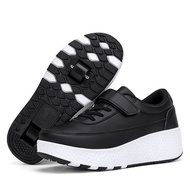 New Boy wheel shoes roller sneakers shoes cheap shoes Ada wheel kick roller skates shoes cheap rolle