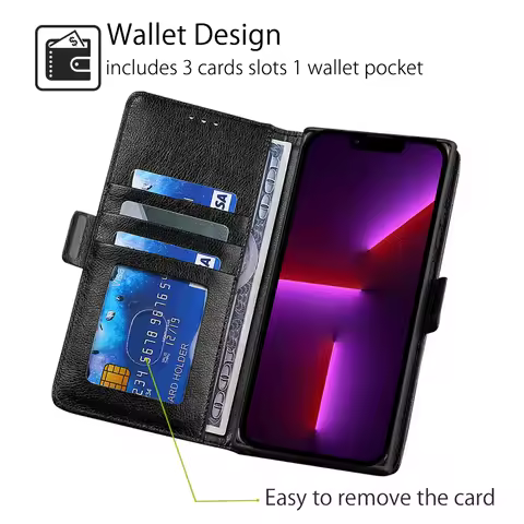 Flip Cover Protective Plain Shade Leather Wallet Phone Case for Honor 400 Smart lite X6S X6A X70 X70