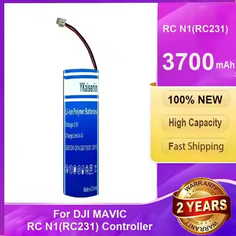 Battery RC N1 RC231 3700mAh For Dji RC‑N1 Mini 2 Mini 2 SE Mini 3 Mini 3 Pro Air 2 Air 2S Mavic 3 Ma
