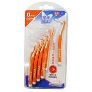 Youhu L-Shaped Interdental Brush (0/SSSS/0.6mm) (10pcs/Pack) [Xingyi]