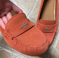 COACH樂福鞋 休閒鞋麂皮 23.5cm 美國購買