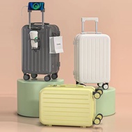 ZT กระเป๋าล้อลาก 20 นิ้ว มีพอร์ต USB และชั้นวางแก้ว trolley case luggage กระเป๋าลากเดินทาง สไตล์ทนทานและทันสมัย วัสดุ ABS+PC