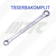 Jtc STAR TYPE OFFSET WRENCHES E6 x E8 JTC-EF0608 114mm / E7 x E11 JTC-EF0711 130mm / E10 x E12 JTC- 