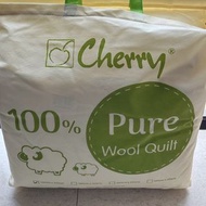 Cherry 100%澳洲純羊毛被 單人被