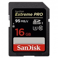 Sandisk Extreme Pro SDHC/SDXC SD Memory Card 95mb/s - 16GB