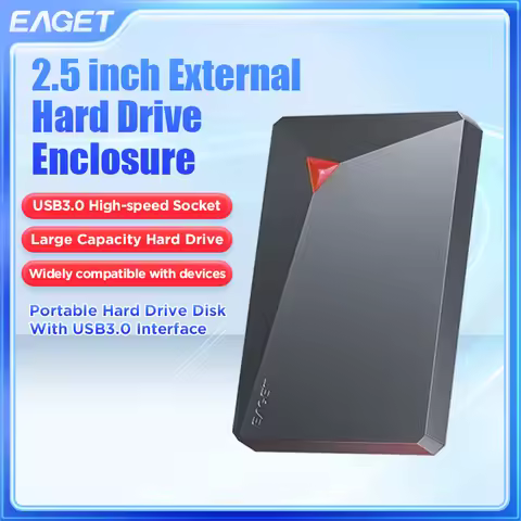 Eaget G22 Portable External Hard Drive 5Gbps SATA HDD 1TB Hard Disk USB3.0 External HDD Compatible f