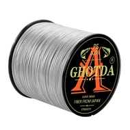 GHOTDA 300M 8 Strands PE Line Braided Line Floating Line Braided Wire Super Strong Fishing Line Lure