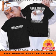 DISTRO T-SHIRT KDM KANG DEDI MULYADI GUBERNUR WEST JAVA - TSHIRT DEDI MULYADI YOU MISKIN -