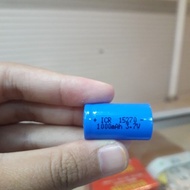 Baterai 15270/CR2 1000mah biru lithium 3.7 volt rechargeable