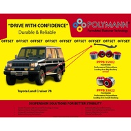 Polymann Toyota Land Cruiser LJ78/ LC2 FRONT Parang OFFSET Polyurethane PU Bush (Not Silicone Bush, 