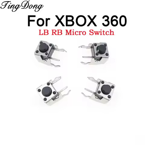 2-10pcs LB RB Bumper Button Tactile Micro Switch For XBOX 360 Xbox360 Controller Replacement Game ac