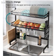 ►NETEL 1/2 layer sink dishwasher rack dry storage utensil rack kitchen utensils