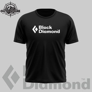 021 Black Diamond T-shirt Baju Black Diamond (microfiber T-shirt) Outdoor T-shirt Hiking T-shirt