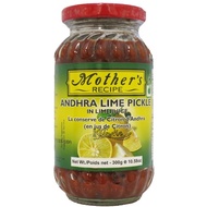 MOTHER'S RECIPE ANDHRA LIME PICKLE IN LIME JUICE 300 G