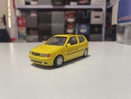 1: 43 Herpa Volkswagen POLO VW POLO MK3 6N 1998 German Postal Car Model Yellow