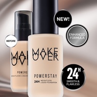 Qeila - MAKE OVER Powerstay 24H Weightless Liquid Foundation 40 ML l Foundation SPF 30 PA+++