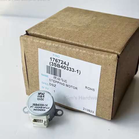 New MP24Z 12V DC Step Swing Motor 3SB40333-1K FT25DVM Winding Motor Wire Harness For Air Conditioner