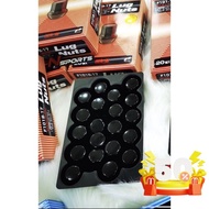 น็อตล้อเหล็ก Kyo-ei เซท20ตัวแบบไม่มีกันขโมยเบอร์17ของแท้จากญี่ปุ่น #น็อตล้อรถยนต์  #น็อตเกลียว  #น็อ