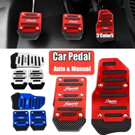 GUMDROP - Universal Sports Pedal Cover Automatic Pedal Manual Aluminum Non-Slip Pedal Cover