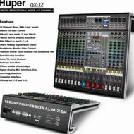 Mixer Audio Huper QX12 / Huper QX 12 / Huper QX-12 Original 12 Channel