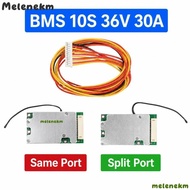 MELEN BMS Protection Board, 36V 30A Same Port Split Port Lithium Battery Protection Board, High Curr