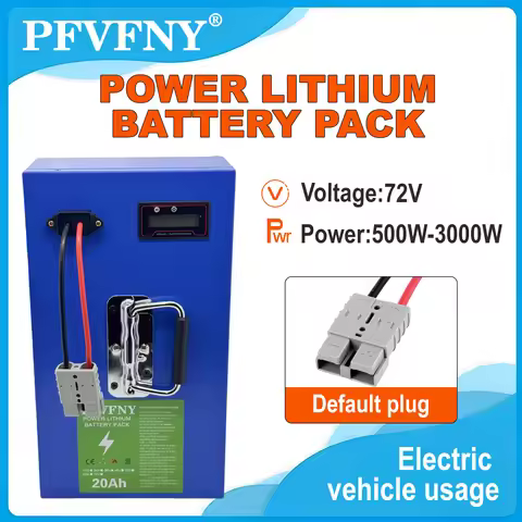 Lithium battery 72V 20AH-100AH original 3000W electric scooter motorcycle with BMS+charger