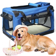 HY&amp; Pet Bags for Travel Dog Cage Dog Kennel Portable Bag out Pet Bags Cat Cage Suitcase Dogs and Cats Folding Cage 6VK4