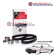 Toyota Corolla AE92 1987~1991 (94ZA19) GATES Timing Belt Kit SET