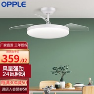 ST/💟Oppo（OPPLE）Oppo（OPPLE）Upgrade2Generation Max Airflow Rate Mute Ceiling Fan Lights Large Size High Color Dragonfly Fa