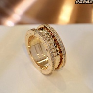 [Supreme] B.ZERO1 Spiral Rivet Ring Men Women Same Style Couple Ring Fashion Jewelry Reveal Charm En