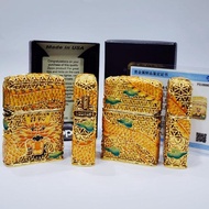 ZIPPO JACKET DRAGON GOLD PLATED JAPAN LIMITED EDITION - GHOSTORE7