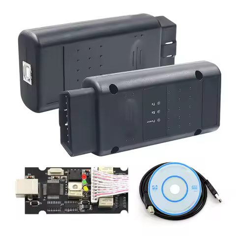 For Opel OP COM Interface With PIC18F458 FTDI FT232RL V1.99 OBD2 Car Diagnostic Scanner OP-COM 2014V