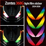 24-26 Models Zontes 368G Color Headlight Film Sticker Motorcycle Modification Accessories Decorative