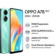 hp oppo a78 nfc ram 8/256gb