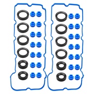 Set Gasket Penutup Injap Sesuai untuk Ford F-150 Flex 2011-2014 Mustang 5.0L V8 DOHC 2011-2017, Gant