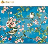 ชุดงานปักครอสติชดอกไม้9CT พิมพ์ลายลูกปัดงานศิลปะสำหรับตกแต่งบ้าน