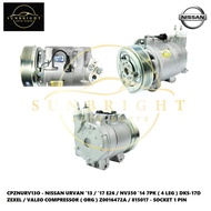 NISSAN URVAN '13 / '17 E26 / NV350 '14 7PK ( 4 LEG ) DKS-17D ZEXEL / VALEO COMPRESSOR ( ORG )
