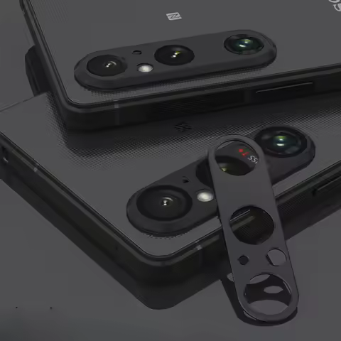 For Sony Xperia 1 V 10 V Metal Aluminum Camera Lens Protector Camera Lens Cover Case Protective Film