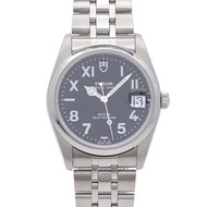 近全新 Tudor Prince Date 獨特錶盤 74000 自動腕錶，不鏽鋼錶殼，黑色錶盤，1301 [二手] Tudor 男士腕錶