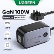 UGREEN Nexode 100W USB C Charger 6 in 1 GaN Power Adapter Multi Port Wall Plug Compatible with MacBo