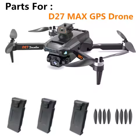 D27 MAX GPS Drone Battery D27 MAX GPS Propeller Blade D27 MAX Drone Accessories D27 MAX Battery