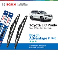 Bosch Advantage U Hook Wiper Set for Toyota Land Cruiser Prado J150 (26"/20")